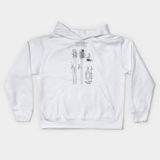 TOOTHBRUSH patent Kids Hoodie